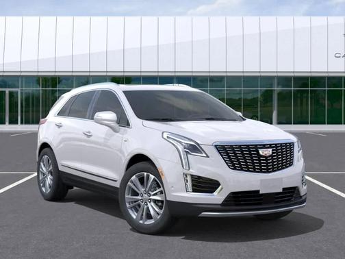 Crystal White Tri-Coat 2026 Cadillac XT5 Premium Luxury