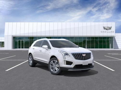 Crystal White Tri-Coat 2026 Cadillac XT5 Premium Luxury