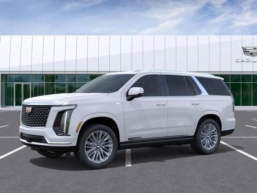 Vibrant White 2026 Cadillac Escalade 4WD Luxury
