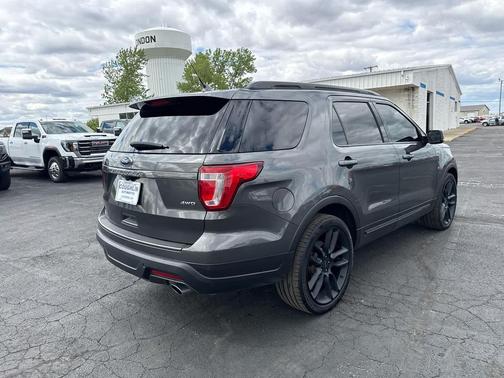 MAGNETIC METALLIC 2018 Ford Explorer XLT