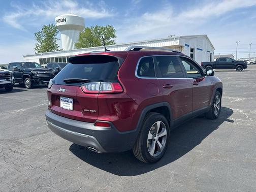 Velvet Red Pearlcoat 2020 Jeep Cherokee Limited