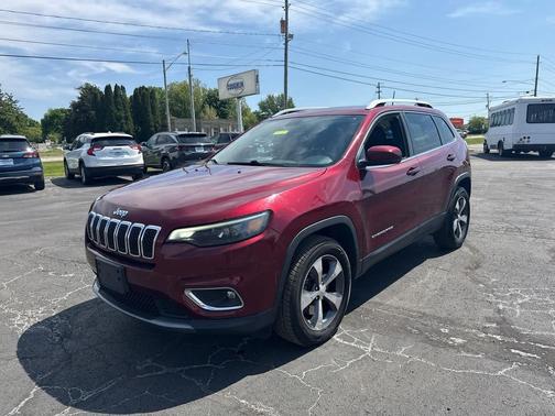 Velvet Red Pearlcoat 2020 Jeep Cherokee Limited
