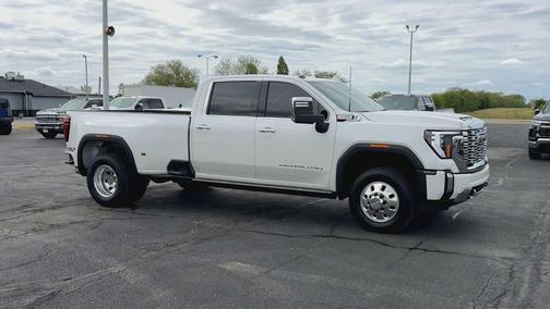 White Frost Tricoat 2024 GMC Sierra 3500 Denali