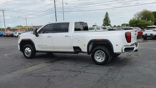 White Frost Tricoat 2024 GMC Sierra 3500 Denali