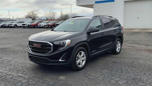 Ebony Twilight Metallic 2021 GMC Terrain SLE