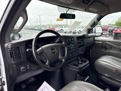 Summit White 2023 Chevrolet Express 3500 RWD 3500 Regular Wheelbase LS