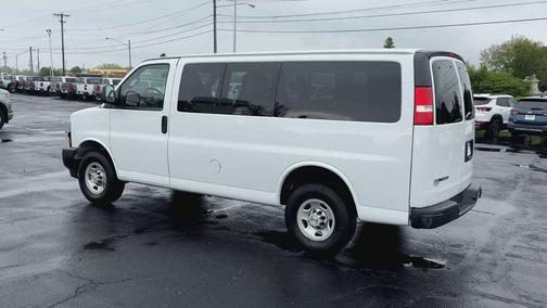 Summit White 2023 Chevrolet Express 3500 RWD 3500 Regular Wheelbase LS