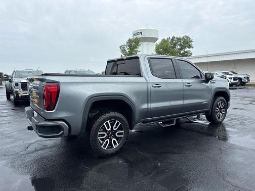 Satin Steel Metallic 2021 GMC Sierra 1500 AT4