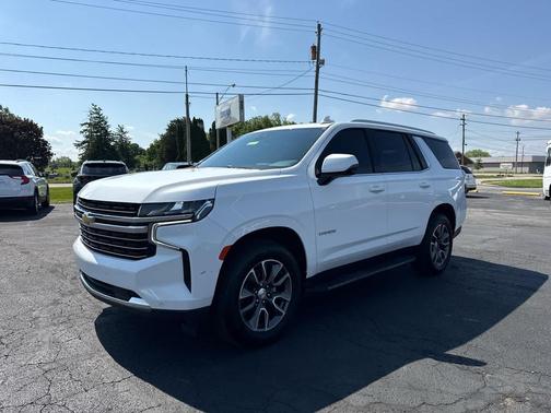 Summit White 2023 Chevrolet Tahoe LT