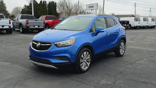 Coastal Blue Metallic 2018 Buick Encore Preferred