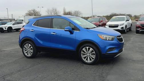 Coastal Blue Metallic 2018 Buick Encore Preferred
