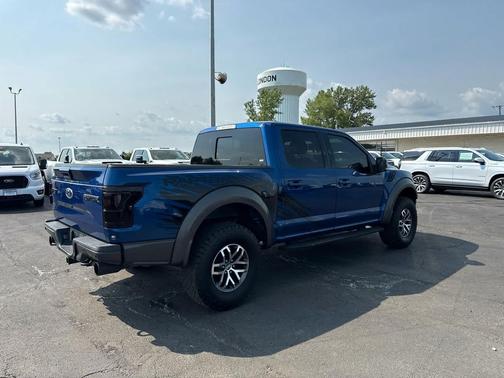 LIGHTNING BLUE 2017 Ford F-150 Raptor