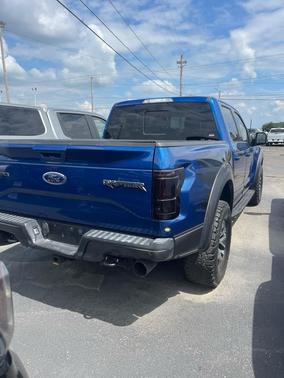 LIGHTNING BLUE 2017 Ford F-150 Raptor