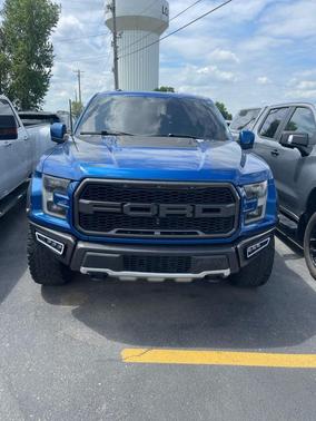 LIGHTNING BLUE 2017 Ford F-150 Raptor
