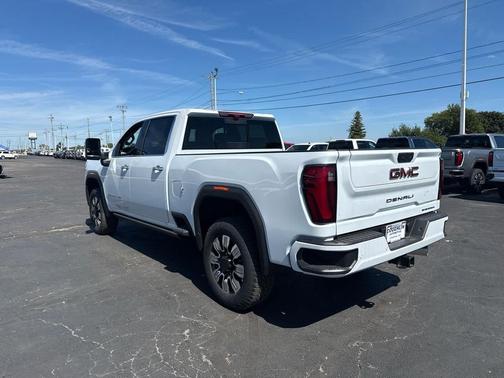 Glacier White Tricoat 2026 GMC Sierra 3500 Denali