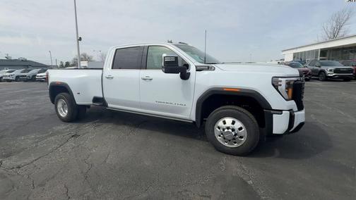 Glacier White Tricoat 2026 GMC Sierra 3500 Denali