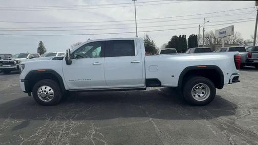 Glacier White Tricoat 2026 GMC Sierra 3500 Denali