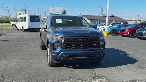 Northsky Blue Metallic 2023 Chevrolet Silverado 1500 Custom