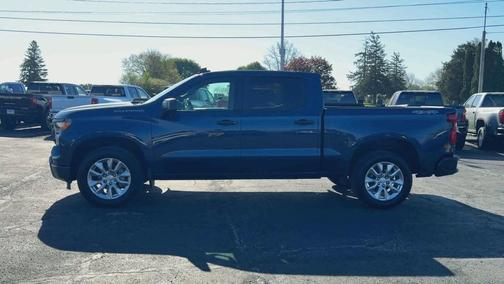 Northsky Blue Metallic 2023 Chevrolet Silverado 1500 Custom