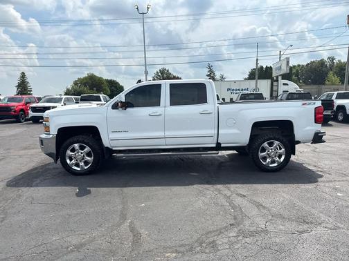 Summit White 2017 Chevrolet Silverado 2500 LTZ