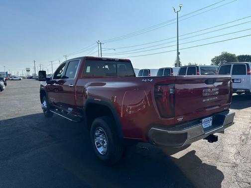 Volcanic Red Tintcoat 2026 GMC Sierra 3500 SLT