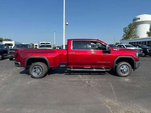Volcanic Red Tintcoat 2026 GMC Sierra 3500 SLT