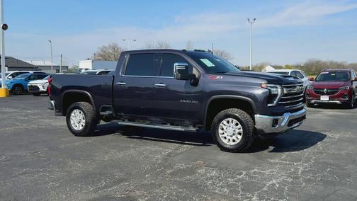 Dark Ash Metallic 2024 Chevrolet Silverado 3500 LTZ