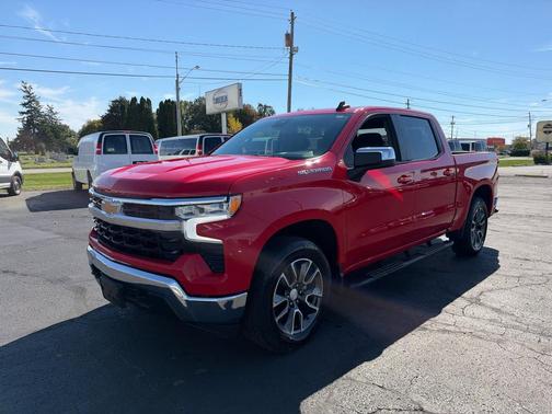 Red Hot 2024 Chevrolet Silverado 1500 LT