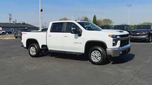 Summit White 2022 Chevrolet Silverado 2500 LT