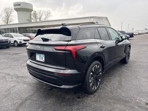 Black 2025 Chevrolet Blazer EV AWD RS