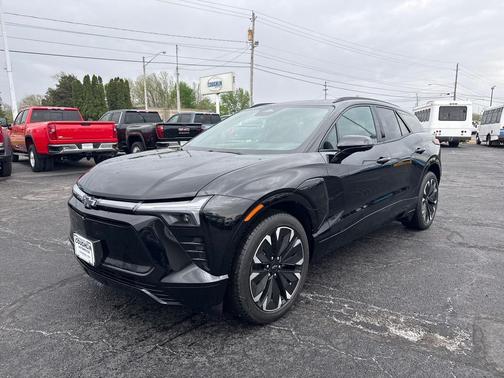 Black 2025 Chevrolet Blazer EV AWD RS