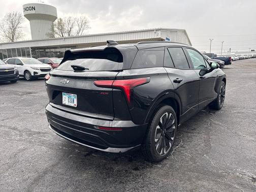 Black 2025 Chevrolet Blazer EV AWD RS
