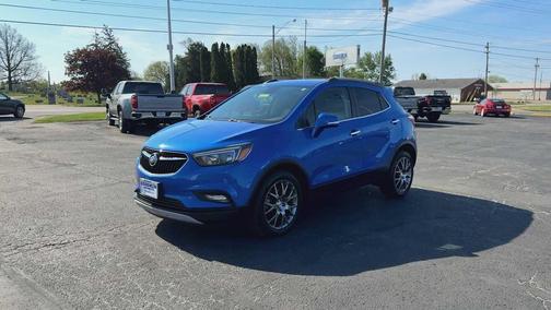 Coastal Blue Metallic 2018 Buick Encore Sport Touring