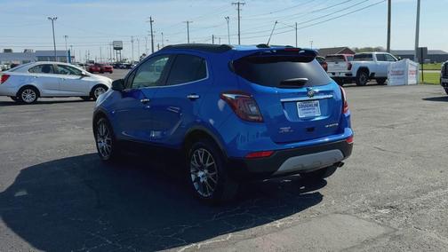 Coastal Blue Metallic 2018 Buick Encore Sport Touring