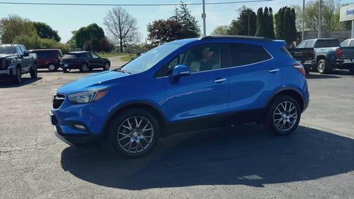 Coastal Blue Metallic 2018 Buick Encore Sport Touring
