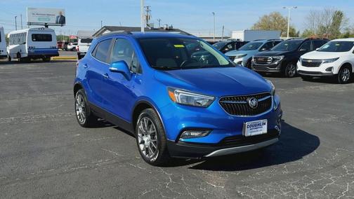 Coastal Blue Metallic 2018 Buick Encore Sport Touring