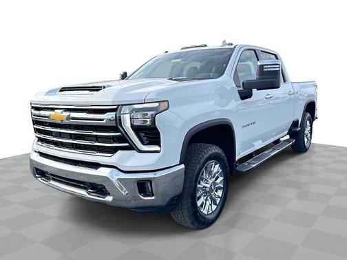 Summit White 2025 Chevrolet Silverado 3500 LTZ