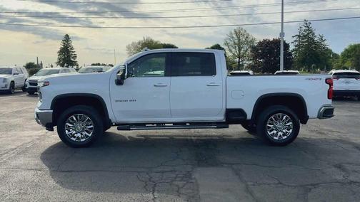 Summit White 2025 Chevrolet Silverado 3500 LTZ