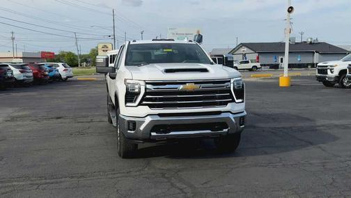 Summit White 2025 Chevrolet Silverado 3500 LTZ