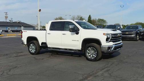 Summit White 2025 Chevrolet Silverado 3500 LTZ