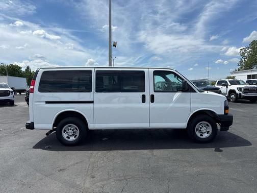 Summit White 2023 Chevrolet Express 3500 RWD 3500 Regular Wheelbase LS