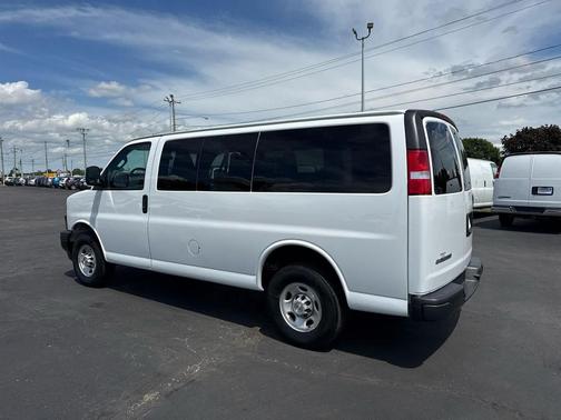 Summit White 2023 Chevrolet Express 3500 RWD 3500 Regular Wheelbase LS
