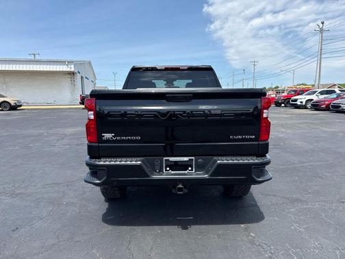 Black 2026 Chevrolet Silverado 1500 Custom Trail Boss