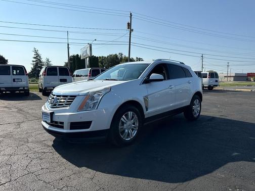 Platinum Ice Tricoat 2013 Cadillac SRX Luxury Collection