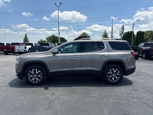Light Stone Metallic 2023 GMC Acadia AWD SLE