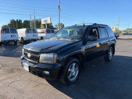 MAROON 2008 Chevrolet Trailblazer LT