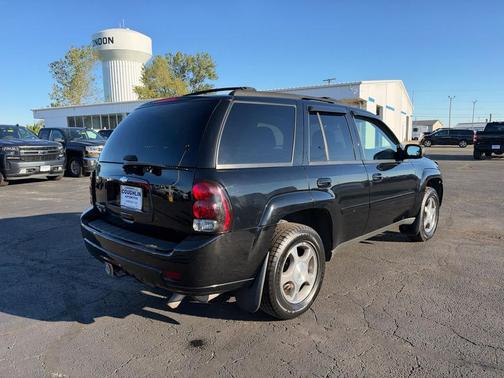 MAROON 2008 Chevrolet Trailblazer LT