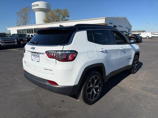 Bright White Clearcoat 2025 Jeep Compass Limited