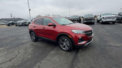 Chili Red Metallic 2021 Buick Encore GX Select