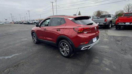 Chili Red Metallic 2021 Buick Encore GX Select